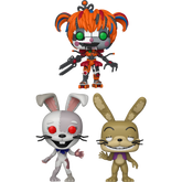 Funko Pop! Five Nights at Freddy's - Help Wanted 2 - Bundle (Set of 3)