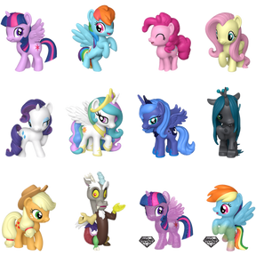 Funko Minis -My Little Pony - Mystery Minis Blind Box (Single Unit) - Real Pop Mania