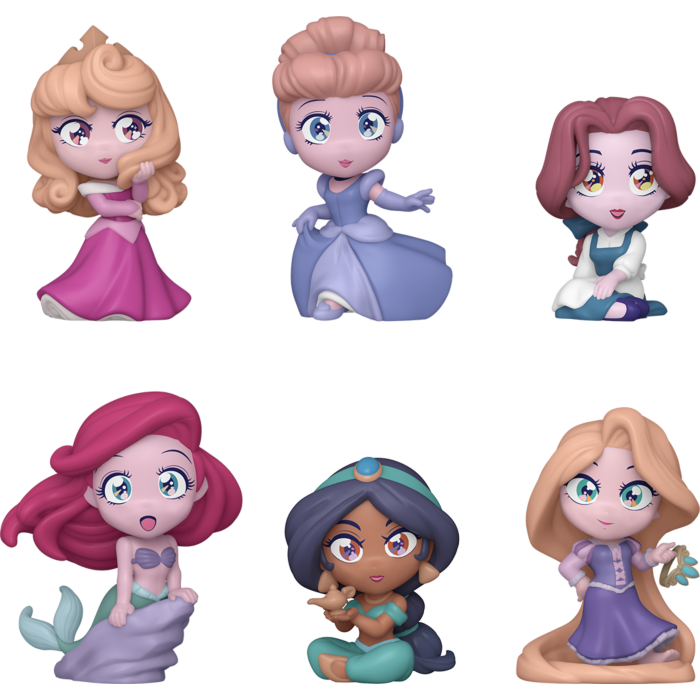 Funko! Disney Princess - Manga Funko Minis 3"  (Display of 12)