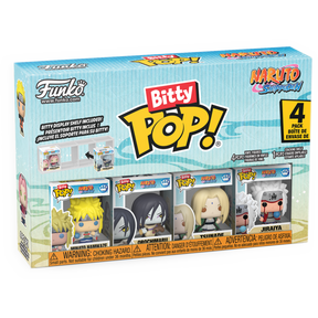Funko Bitty Pop! Naruto: Shippuden - Tsunade, Minato Namikaze, Orochimaru & Jiraiya - 4-Pack