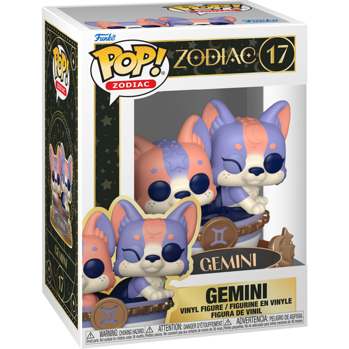 Funko Pop! Zodiac - Aries, Pisces, Gemini & Taurus - Bundle (Set of 4) - Real Pop Mania