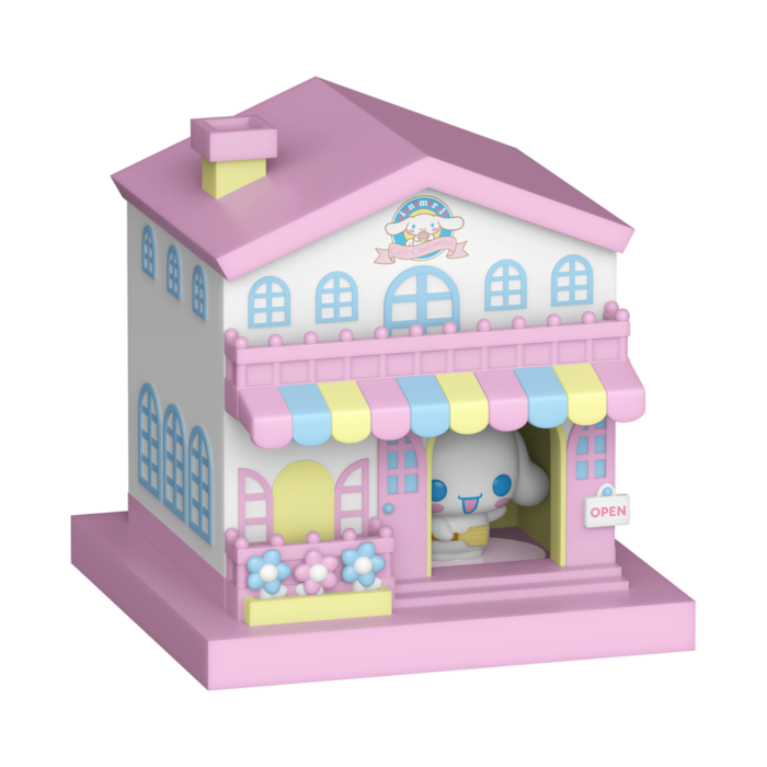 Funko Bitty Pop! Town - Hello Kitty and Friends - Chef Cinnamoroll with Café Cinnamoroll - Real Pop Mania