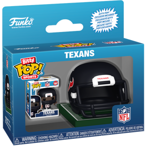 Funko Bitty Pop! NFL: Football - (Series 2) & Helmet (Display of 12)