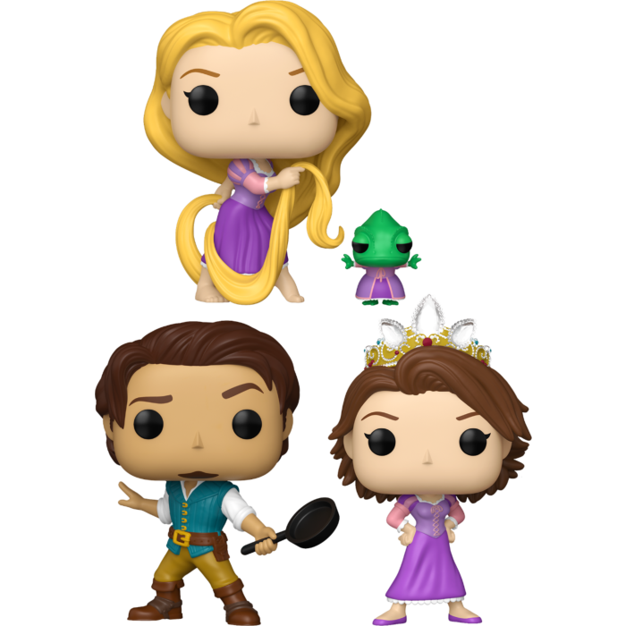 Funko Pop! Tangled - I've Got a Dream - Bundle (Set of 3)