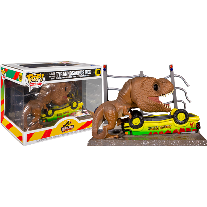 Funko Pop! Moment - Jurassic Park - T-Rex Breakout: Tyrannosaurus Rex #1381