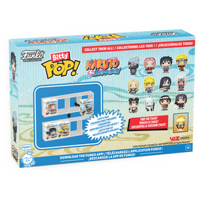 Funko Bitty Pop! Naruto: Shippuden - Tenten, Madara, Might Guy & Itachi Uchiha - 4-Pack