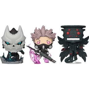 Funko Pop! Kaiju No. 8 - Gen Narumi, Kaiju No. 8 & Kaiju No. 9 - Bundle (Set of 3)