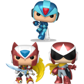 Funko Pop! Mega Man - X, Proto Man & Zero Bundle (Set of 3)