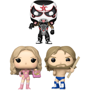 Funko Pop! WWE - Penta, "Hacksaw" Jim Duggan & Tiffany Stratton - Bundle (Set of 3) - Real Pop Mania