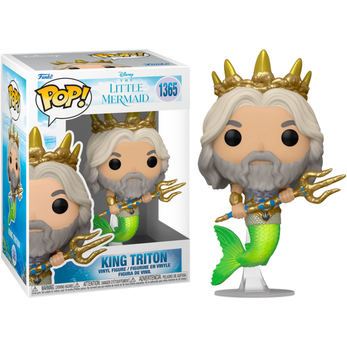 Funko Pop! The Little Mermaid (2023) - King Triton #1365