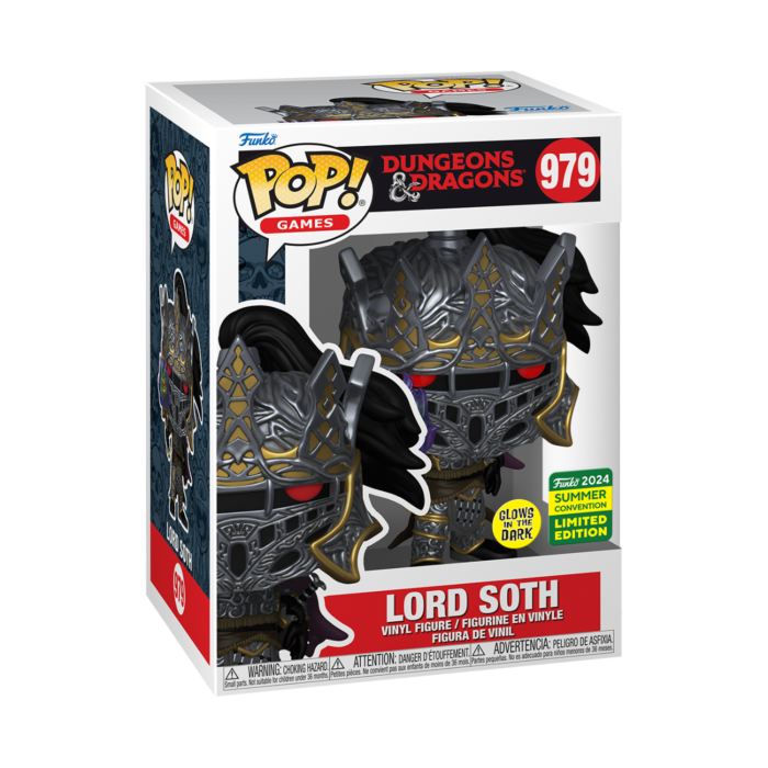 Funko Pop! Dungeons & Dragons - Lord Soth Glow-in-the-Dark #979 (2024 Summer Convention Exclusive)