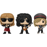 Funko Pop! Guns N' Roses - Slash, Axl Rose & Duff McKagan - Bundle (Set of 3)