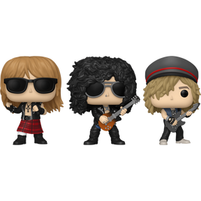Funko Pop! Guns N' Roses - Slash, Axl Rose & Duff McKagan - Bundle (Set of 3)