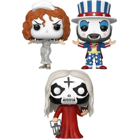 Funko Pop! House of 1000 Corpses - The Museum of Monsters & Madmen - Bundle (Set of 3)