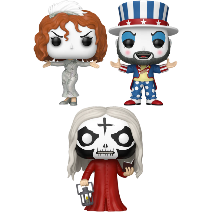 Funko Pop! House of 1000 Corpses - The Museum of Monsters & Madmen - Bundle (Set of 3)