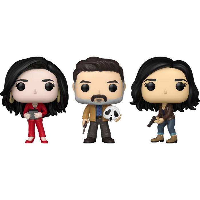 Funko Pop! Scream (2022) - Dewey, Gale & Sidney - Bundle (Set of 3)
