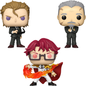Funko Pop! Solo Leveling - Choi Jong-in, Go Gunhee & Woo Jinchul - Bundle (Set of 3) - Real Pop Mania