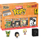 Funko Bitty Pop! Dragon Ball Z - Cell (First Form), Android 17, Android 18 & Mystery - 4-Pack