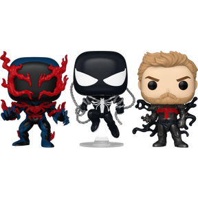 Funko Pop! Spider-Man - King in Black, Symbiote Spider-Man 2099 & Spider-Man - Bundle (Set of 3)