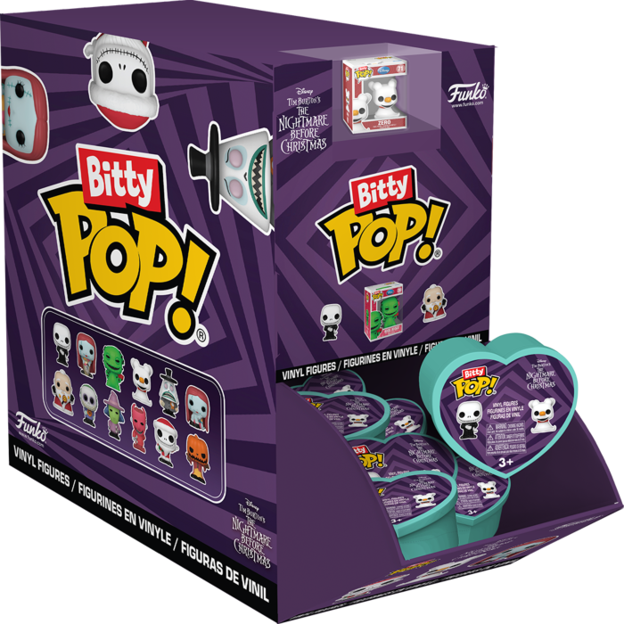 Funko Pocket Pop! The Nightmare Before Christmas - Heart Shaped Capsule - Blind Bag (Display of 24)