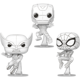 Funko Pop! Marvel - Sketched - Bundle (Set of 3)