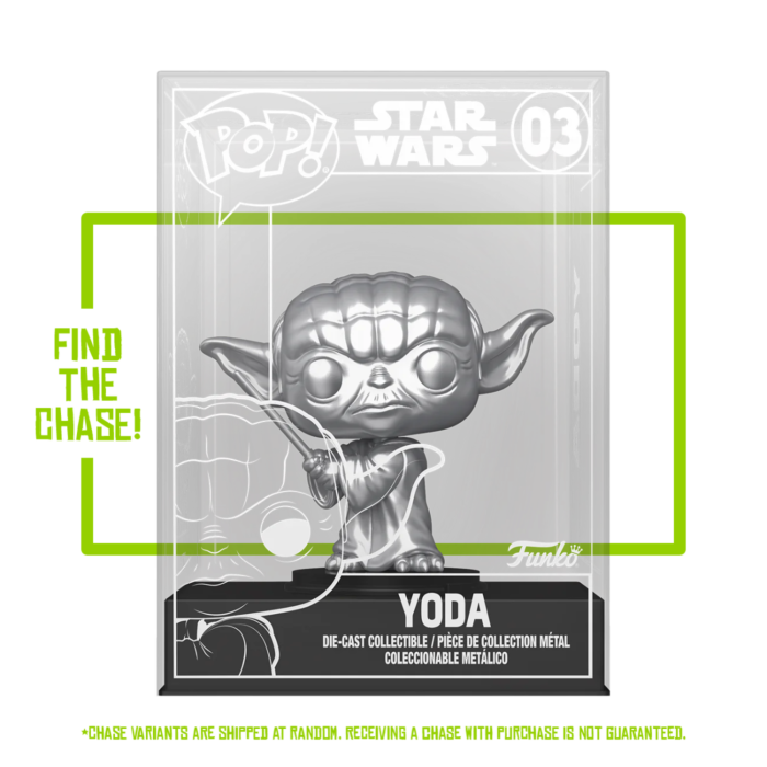 Funko Pop! Star Wars - Yoda with Lightsaber Diecast Metal #03 (Exclusive) - Chase Chance