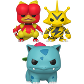 Funko Pop! Pokemon - Electabuzz, Magmar & Ivysaur - Bundle (Set of 3)