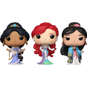 Funko Pop! Disney Princess - Jasmine, Ariel & Mulan (Grand Entrance) - Bundle (Set of 3)