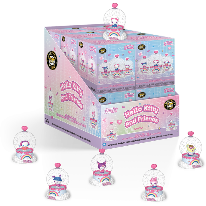 Funko Mini Pop! Snow Globes - Hello Kitty and Friends - Y2K Glitter (Display of 12)