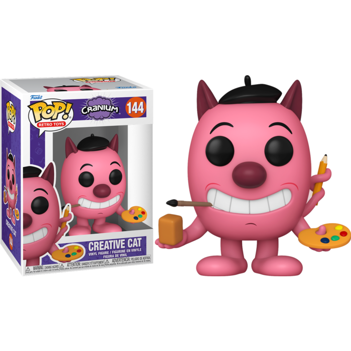 Funko Pop! Retro Toys: Cranium - Creative Cat #144