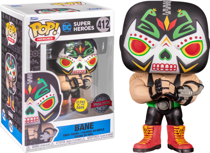 Funko Pop! Batman - Bane Dia de los Muertos Glow in the Dark #412