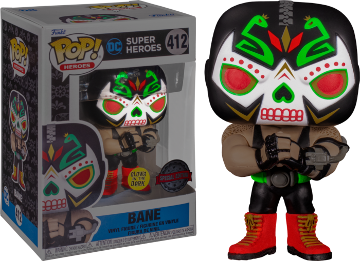 Funko Pop! Batman - Bane Dia de los Muertos Glow in the Dark #412