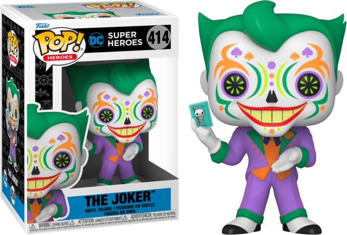 Funko Pop! Batman - Joker Dia de los Muertos #414