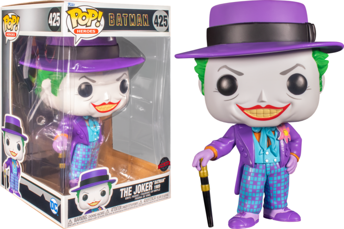 Funko Pop - Batman (1989) - The Joker 10” #425