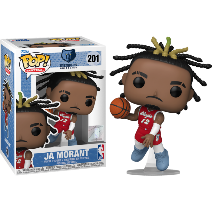 Funko Pop! NBA Basketball - Ja Morant Memphis Grizzlies 2024 City Edition #201