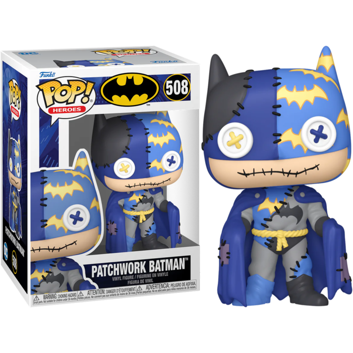 Funko Pop! DC Comics - Patchwork Stitch Up - Bundle (Set of 4)