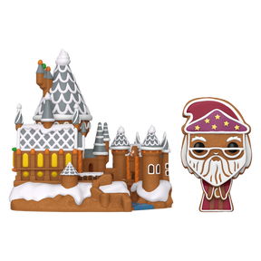 Funko Pop! Town - Harry Potter - Gingerbread Albus Dumbledore with Hogwarts #42