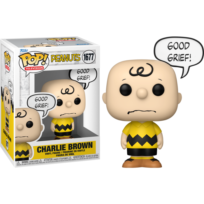 Funko Pop! Peanuts - Charlie Brown (Good Grief) #1677