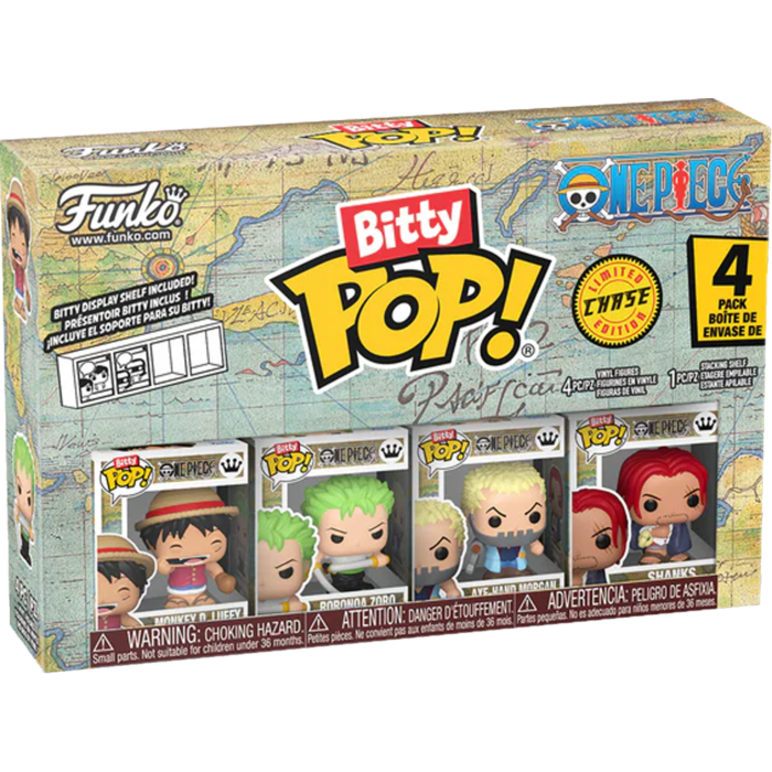 Funko Bitty Pop! One Piece - Nami, Arlong, Nojiko & Chase Bitty - 4-Pack
