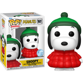 Funko Pop! Peanuts - Snoopy in Coat #1681 - Chase Chance