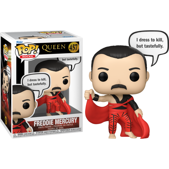 Funko Pop! Queen - Freddie Mercury (I Dress to Kill) #457