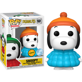 Funko Pop! Peanuts - Snoopy in Coat #1681 - Chase Chance