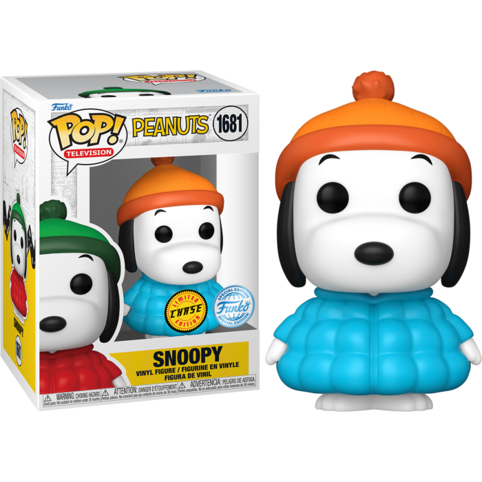 Funko Pop! Peanuts - Snoopy in Coat #1681 - Chase Chance