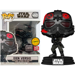 Funko Pop! Star Wars: Battlefront II - Iden Versio Inferno Squad - in Acrylic with Pop! Protector #460 -Chase Variant