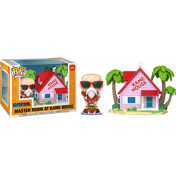 Funko Pop! Town - Dragon Ball - Master Roshi at Kame House #46