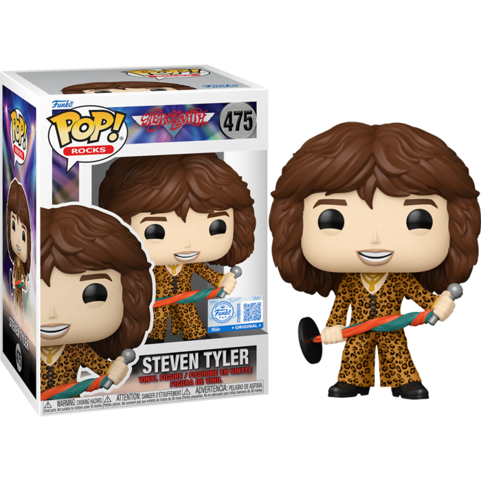 Funko Pop! Aerosmith - Steven Tyler (Leopard Print) #475