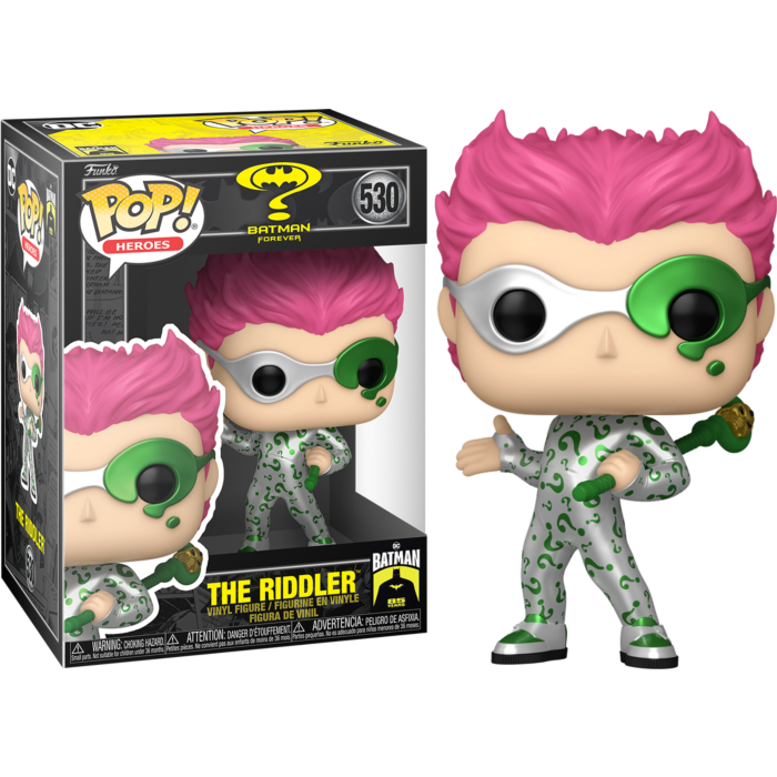 Funko Pop! Batman Forever - The Riddler 85th Batman Anniversary Metallic #530