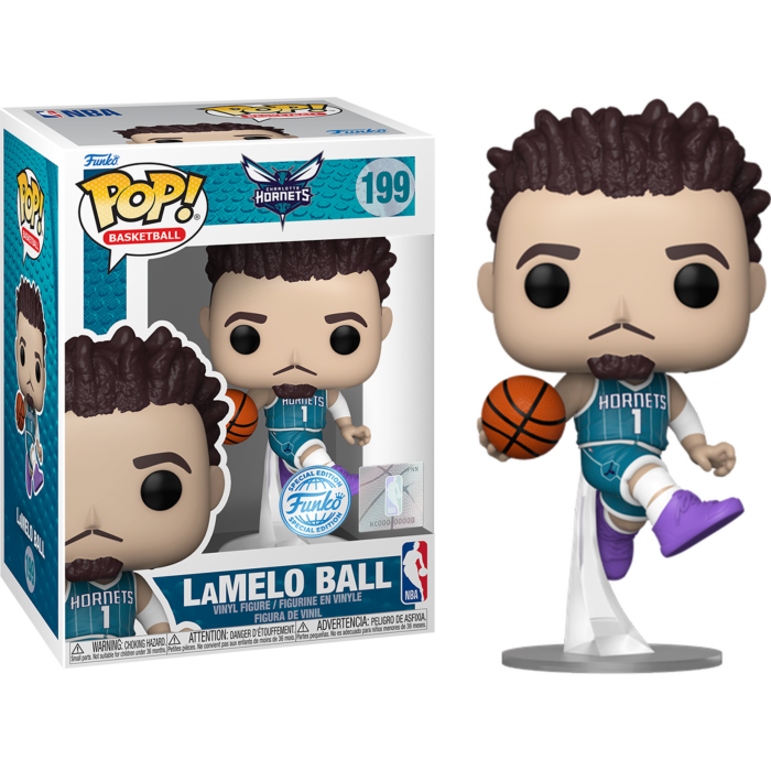 Funko Pop! NBA Basketball: Hornets - LaMelo Ball #199