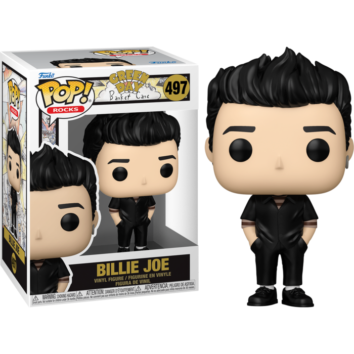 Funko Pop! Green Day - Billie Joe, Mike Dirnt & Tre Cool (Basket Case) - Bundle (Set of 3) - Real Pop Mania