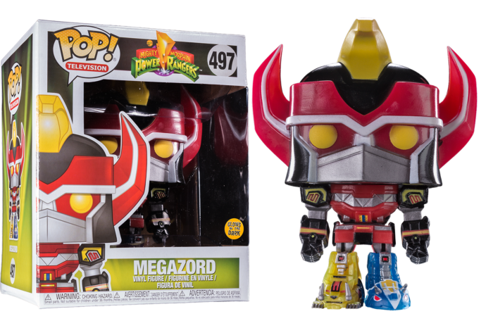 Funko Pop! Power Rangers - Megazord 6" Super Sized Glow in the Dark #497